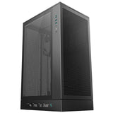 DeepCool CH270 Digital Micro-ATX Case, Mini-Tower PC Case with Tempered Glass Side Panel, USB-C Port, High Airflow Support for 360mm Radiator, ATX PSU, Black