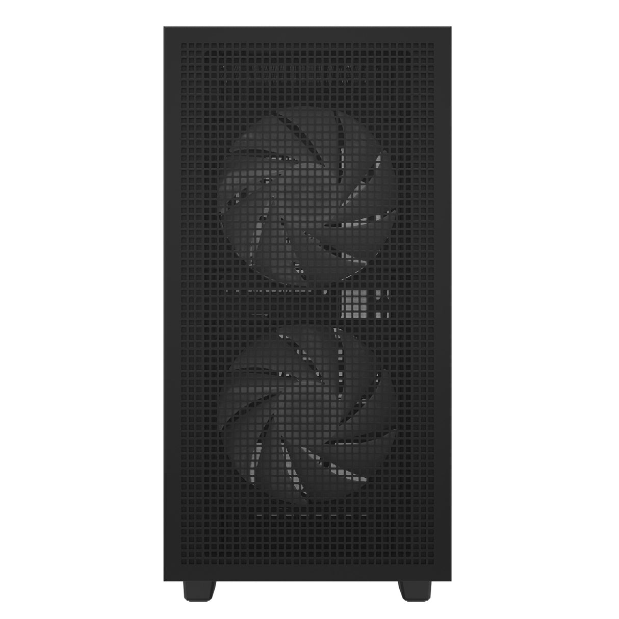 DeepCool CH360 Digital Gaming Case Black Mid Tower with Tempered Glass Side Window Panel, Advanced Cooling, USB 3.0/USB-C Ports, Pre-Installed Fans, Micro ATX/Mini-ITX