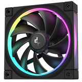 DeepCool FL12 120mm PWM 3 Pack Fan - High Performance, Low Noise, Fluid Dynamic Bearing, 36 ARGB LEDs, 500-2150 RPM, 55 CFM Airflow, 4-Pin PWM Control