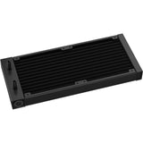 DeepCool LE240 V2 240mm Liquid CPU Cooler, Dual 120mm ARGB Fans, Anti-Leak Tech, Quiet Pump, High Performance for Intel & AMD Sockets