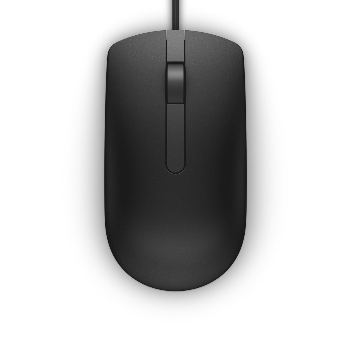 Dell MS116 Wired USB Mouse, 2-Buttons, 1000dpi and Optical Tracking, Ambidextrous Design for PC, Mac and Laptop, Black