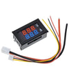 Digitales LED-Voltmeter 100 V, Amperemeter 10 A, Voltamperemeter für die Schalttafelmontage