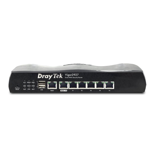 DrayTek V2927-K Vigor 2927 Wired High Speed Gigabit Firewall Router