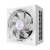 Gigabyte AORUS ELITE ICE 850W White PSU - Fully Modular, 80 PLUS Platinum, ATX 3.1, PCIe 5.0 Ready, 12VHPWR, Silent 120mm FDB Fan, 10-Year Warranty
