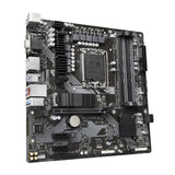 Gigabyte B760M DS3H DDR4 Ultra Durable Intel 1700 Socket Motherboard, Micro-ATX, 4x DDR4 Slots, 2x M.2 Sockets, 2.5GbE LAN, 1x D-Sub / 2x DisplayPorts / 1x HDMI Port