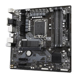 Gigabyte B760M DS3H DDR4 Ultra Durable Intel 1700 Socket Motherboard, Micro-ATX, 4x DDR4 Slots, 2x M.2 Sockets, 2.5GbE LAN, 1x D-Sub / 2x DisplayPorts / 1x HDMI Port