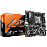 Gigabyte B840M D2H AMD AM5 Socket Motherboard, Micro-ATX, 2x DDR5 Slots, 2x M.2 Socket, 2.5GbE LAN, 1x HDMI Port