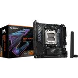 Gigabyte B850I AORUS PRO AMD AM5 Socket Motherboard, Mini-ITX, 2x DDR5 Slots, 2x M.2 Sockets, Fitted I/O Shield, 2.5GbE LAN, Wi-Fi 7, 1x HDMI Port