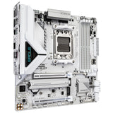 Gigabyte B850M Eagle WIFI6E ICE AMD AM5 Socket Motherboard, Micro ATX, 4x DDR5 Slots, 3x M.2 Sockets, Wi-Fi 6E, 2x DisplayPort / 1x HDMI Port
