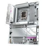 Gigabyte B860 AORUS ELITE WIFI7 ICE Intel 1851 Socket Motherboard, ATX, 4x DDR5 Slots, 3x M.2 Sockets, Fitted I/O Shield, 2.5GbE LAN, Wi-Fi 7, 1x DisplayPort / 2x HDMI / 1x USB-C (USB4)