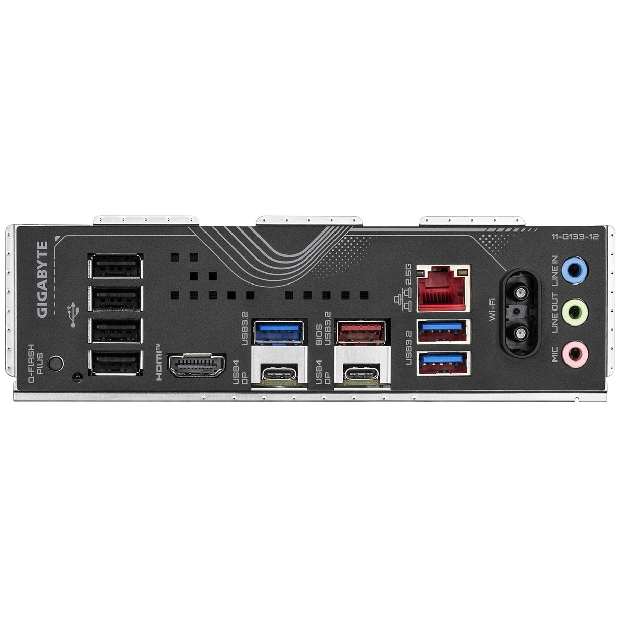 Gigabyte X870 EAGLE WIFI7 AMD AM5 Socket Motherboard, ATX, 4x DDR5 Slots, 3x M.2 Sockets, Fitted I/O Shield, 2.5GbE LAN, Wi-Fi 7, 1x HDMI Port / 2x USB-C (USB4)