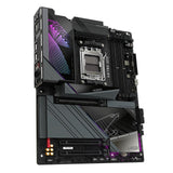 Gigabyte X870E AORUS MASTER AMD AM5 Socket Motherboard, ATX, 4x DDR5 Slots, 4x M.2 Sockets, Fitted I/O Shield, 5GbE LAN, Wi-Fi 7, 1x HDMI Port / 2x USB-C (USB4)