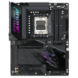 Gigabyte X870E AORUS PRO X3D AMD AM5 Socket Motherboard, ATX, 4x DDR5 Slots, 4x M.2 Sockets, Fitted I/O Shield, 5GbE LAN, Wi-Fi 7, 1x HDMI Port / 2x USB-C (USB4)