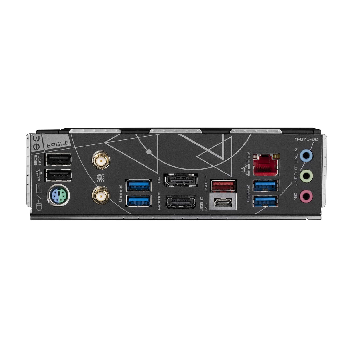 Gigabyte Z790 EAGLE AX Intel 1700 Socket Motherboard, ATX, 4x DDR5 Slots, 3x M.2 Sockets, Fitted I/O Shield, 2.5GbE LAN, Wi-Fi 6E, 1x DisplayPort / 1x HDMI Port