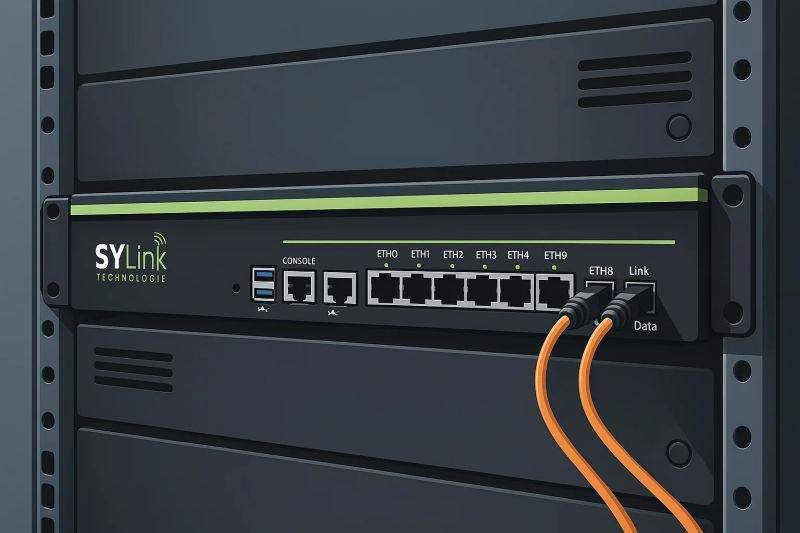 SYLink Pro Max 3000IP1Y, NDR+NGFW+Behavioral AI, 1U Rack, throughput 10 Gbps