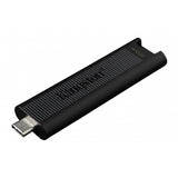 Kingston DTMAX/512GB DataTraveler Max 512GB USB-C USB Drive, USB3.2, Gen2, 1000MB/s, Black, Retail Boxed
