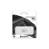 Kingston DTMC3G2/64GB 64GB DataTraveler Micro USB Flash Drive, USB 3.2, Metal Casing, Up to 200MB/s