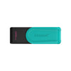 Kingston DataTraveler Exodia S DTXS/128GB USB Flash Drive, 128GB, USB 3.2, Black/Green, Swivel Cap Design