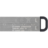Kingston DataTraveler Kyson 64GB USB 3.2 Capless Metal USB Flash Drive