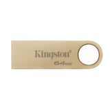 Kingston DataTraveler SE9 G3 64GB USB 3.2 USB Flash Drive, Gold