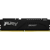 Kingston FURY Beast KF556C40BBK2-16 16GB (2x 8GB) DIMM System Memory, 5600MHz, DDR5, CL40, Black, Intel XMP