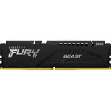 Kingston FURY Beast KF556C40BBK2-64 64GB (2x 32GB) DIMM System Memory, 5600MHz, DDR5, CL40, Black, Intel XMP