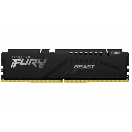 Kingston FURY Beast KF556C40BBK4-128 128GB (4x 32GB) DIMM System Memory, 5600MHz, DDR5, CL40, Black, Intel XMP