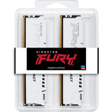 Kingston FURY Beast KF564C32BWEK2-64 64GB (2x 32GB) DIMM System Memory, 6400MHz, DDR5, CL32, White, Intel XMP, AMD EXPO