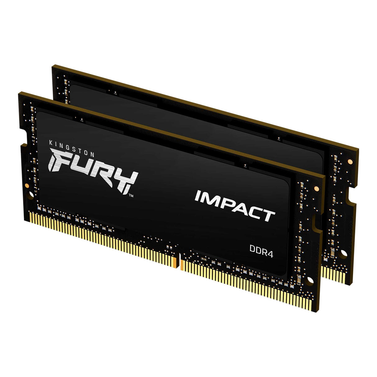 Kingston FURY Impact KF432S20IBK2/16 16GB (2x 8GB) SODIMM System Memory, 3200MHz, DDR4, CL20, Intel XMP