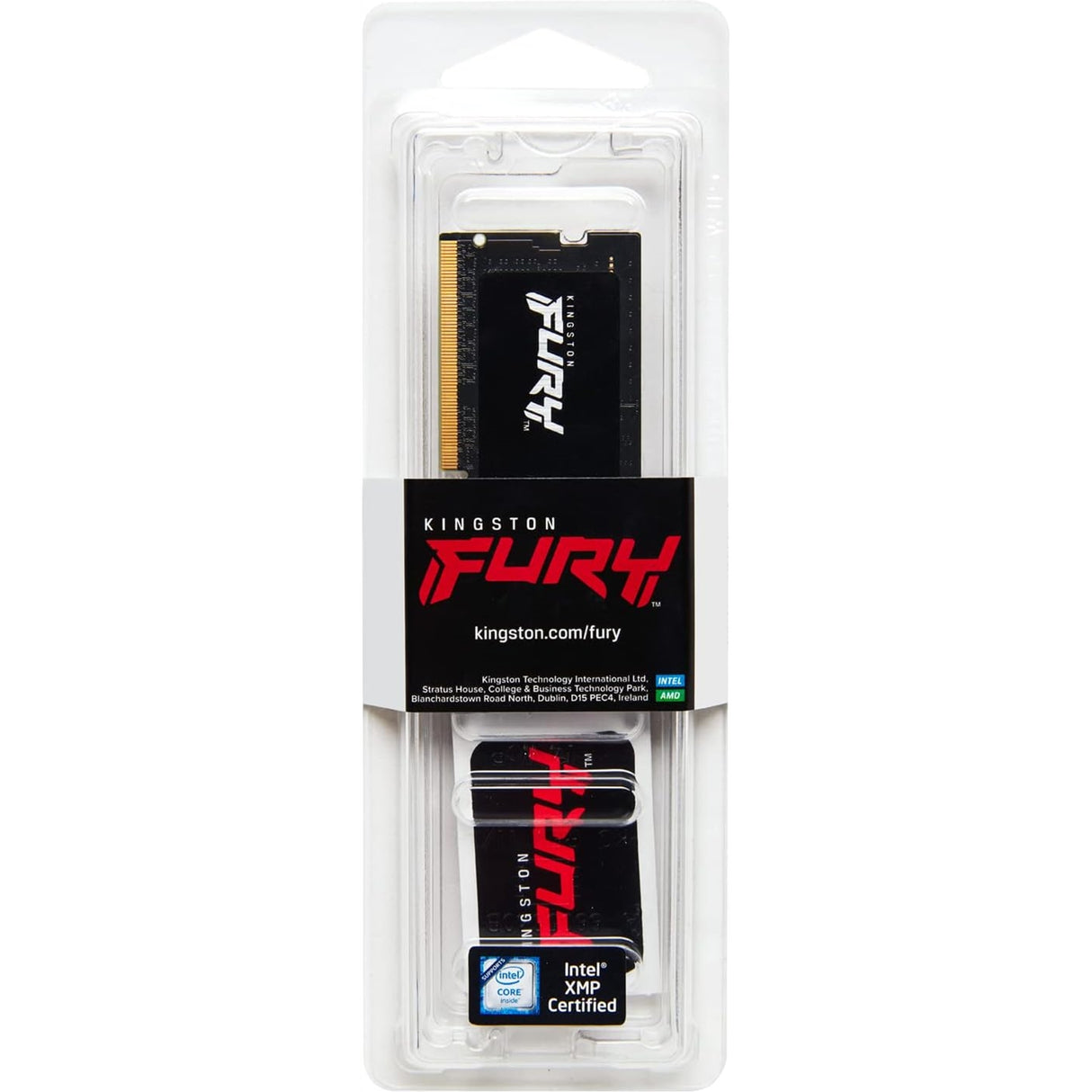 Kingston FURY Impact KF556S40IB-16 16GB (1x 16GB) SODIMM System Memory, 5600MHz, DDR5, CL40, Intel XMP