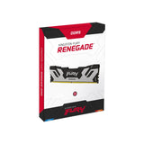 Kingston FURY Renegade KF560C32RSK2-96 96GB (2x 48GB) DIMM System Memory, 6000MHz, DDR5, CL32, Silver, Intel XMP