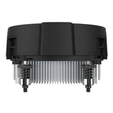 Low Profile AMD CPU Cooler With 90mm PWM Fan