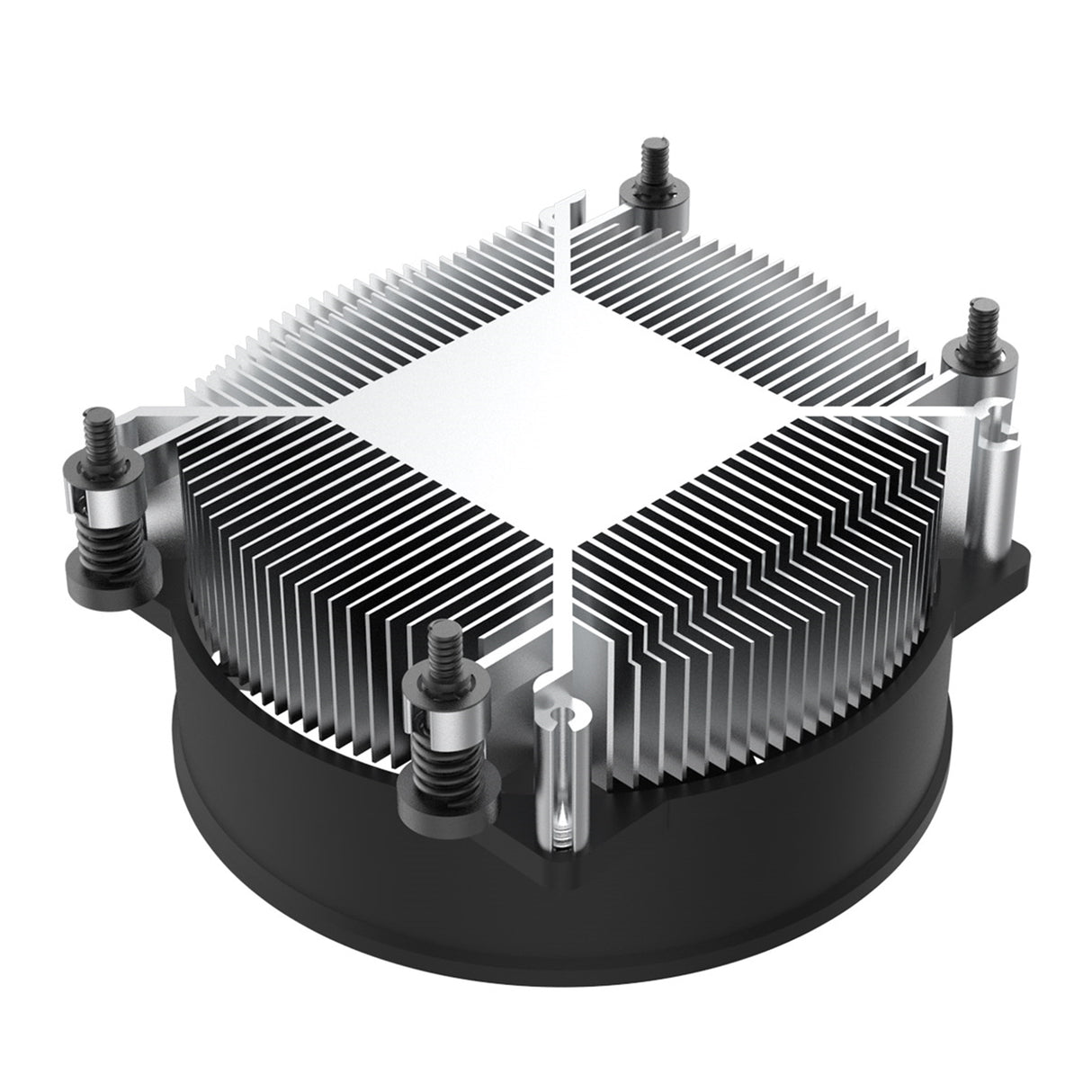 Low Profile CPU Cooler With 92mm PWM Fan For AMD Platform