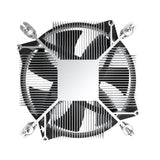 Low Profile CPU Cooler With 92mm PWM Fan For Intel Platform