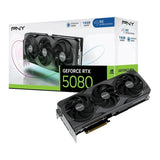 PNY NVIDIA GEFORCE RTX 5080 OC 16GB, GDDR7 Graphics Card, 10752Cuda Cores, 2295 MHz Core Clock, Triple Fan, 3 x Display Ports/ 1 x HDMI Port