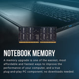 PNY Performance MN16GSD43200-SI 16GB (1x 16GB) SODIMM System Memory, 3200MHz, DDR4, CL22