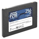 Patriot P210 (P210S256G25) 256GB 2.5 Inch SSD, Sata 3 Interface, Read 500MB/s, Write 400MB/s, 3 Year Warranty