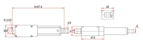 12V Micro Linear Actuator