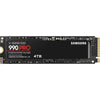 Samsung 990 PRO(MZ-V9P4T0BW ) 4TB NVMe SSD, PCIe Gen4, M.2 Interface, 2280, Read 7450 MB/s, Write 6900 MB/s, 5 Year Warranty