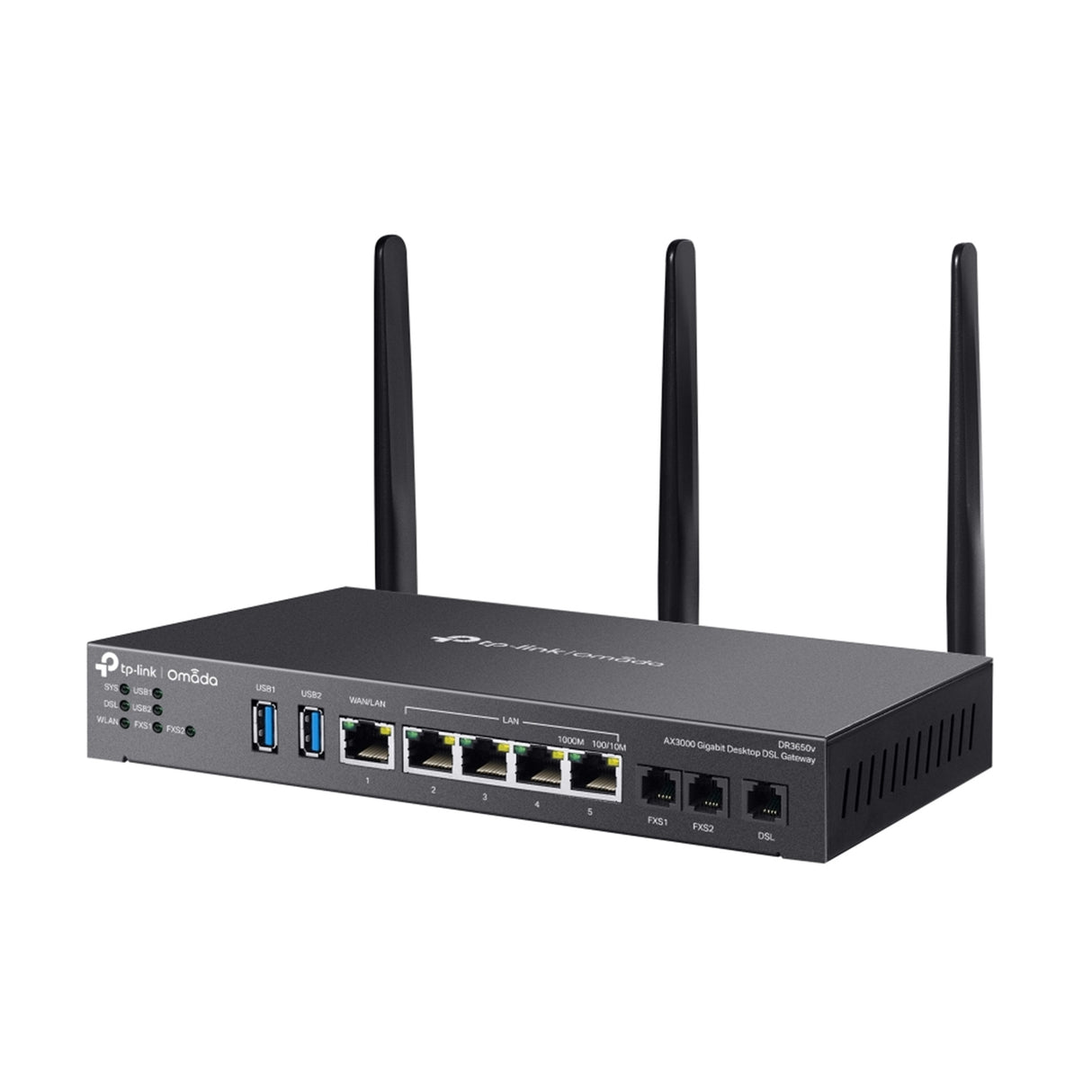TP-Link Omada DR3650V AX3000 Wi-Fi 6 Gigabit Desktop VDSL Gateway Modem Router