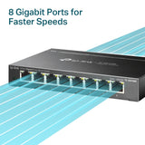 TP-Link TL-SG108E 8-Port Metal Gigabit Easy Smart Switch
