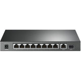 TP-Link TL-SG1210P 10-Port Metal Gigabit Desktop Switch with 8-Port PoE+ (63W)