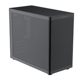 TecWare Fusion 3 mATX Compact PC Case, High Airflow SFF Chassis, 3 Fans Included, Top-Mount ATX/SFX PSU Support, USB-C, Supports 280mm GPU & Dual Radiators, Black