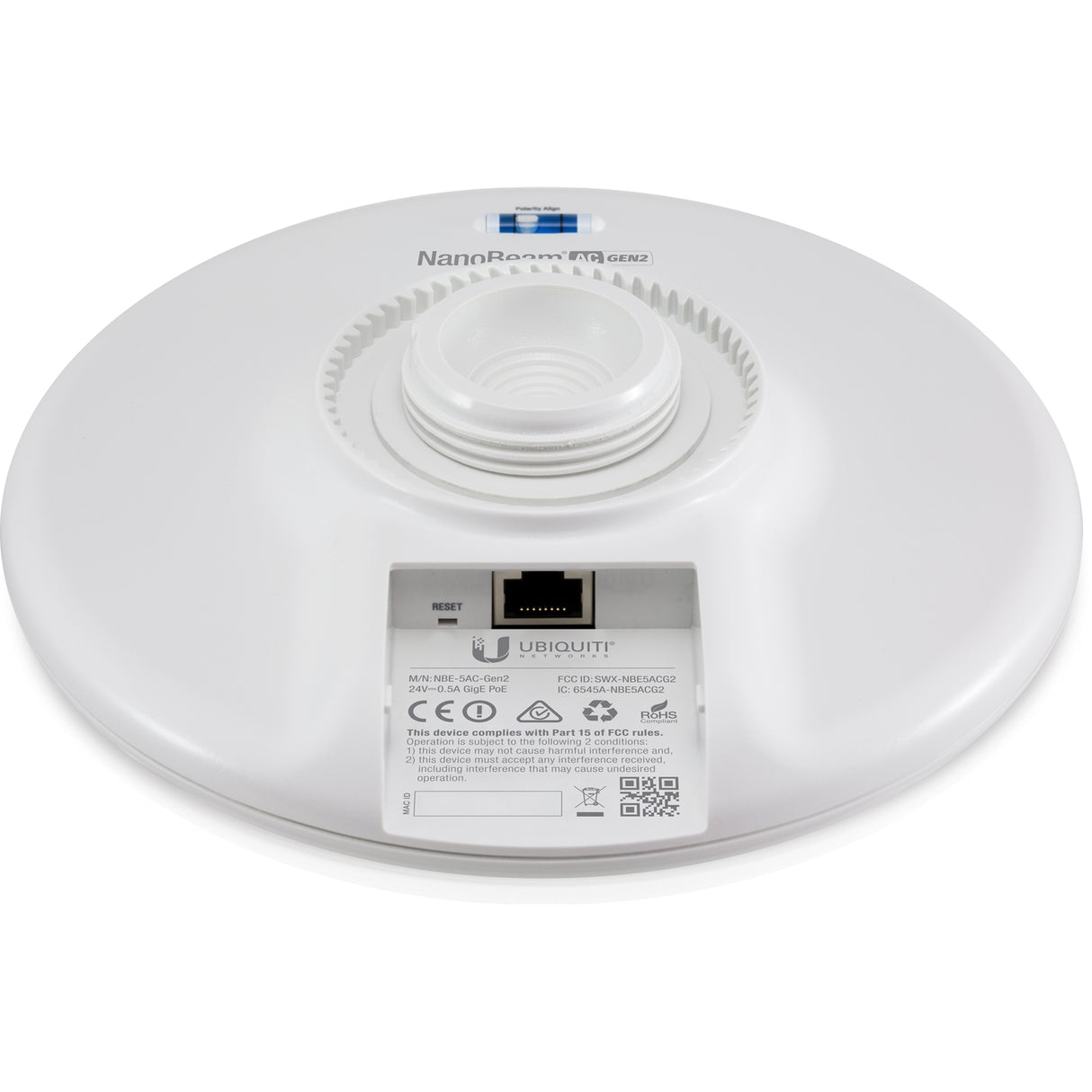Ubiquiti NBE-5AC-GEN2 NanoBeam 5AC Gen 2 High Performance airMAX Outdoor Wireless AC CPE Bridge