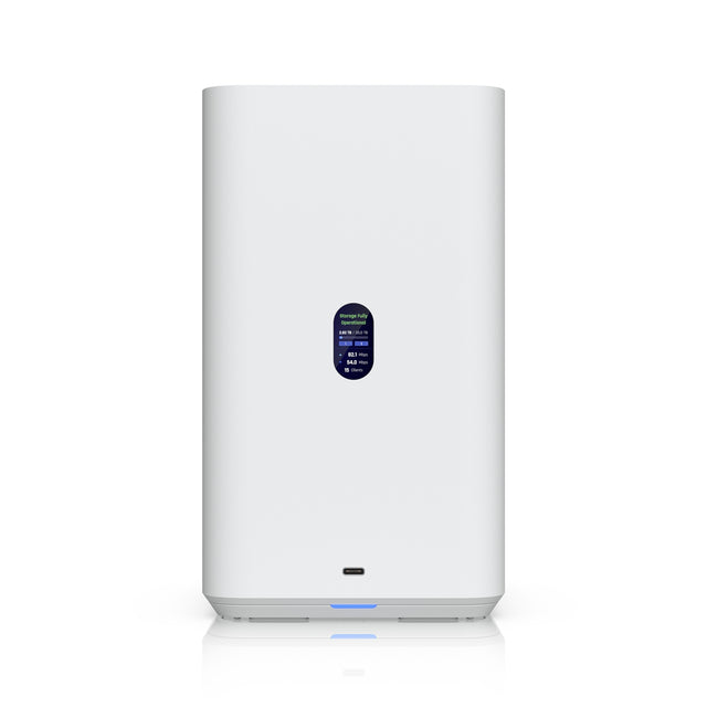 Ubiquiti UNAS-2-W UniFi NAS 2 Bay 2.5GbE RJ45 Network Attached Storage Device (White)