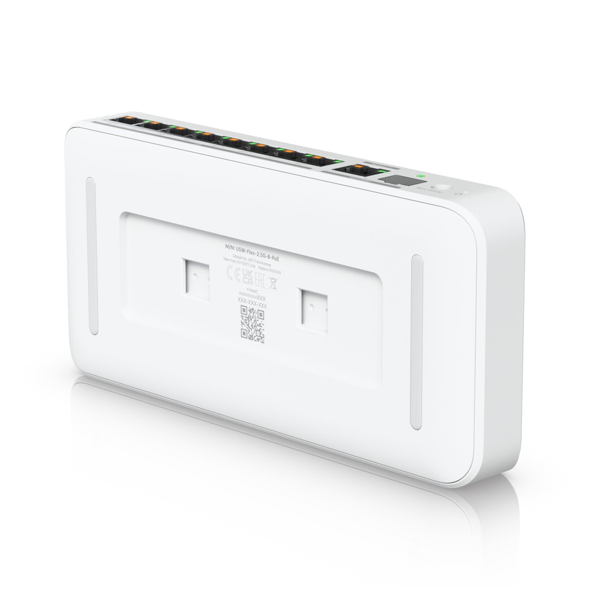 Ubiquiti USW-FLEX-2.5G-8-POE UniFi Flex 2.5G Ultra Compact 8 Port POE/USB-C Powered POE++ Managed Switch