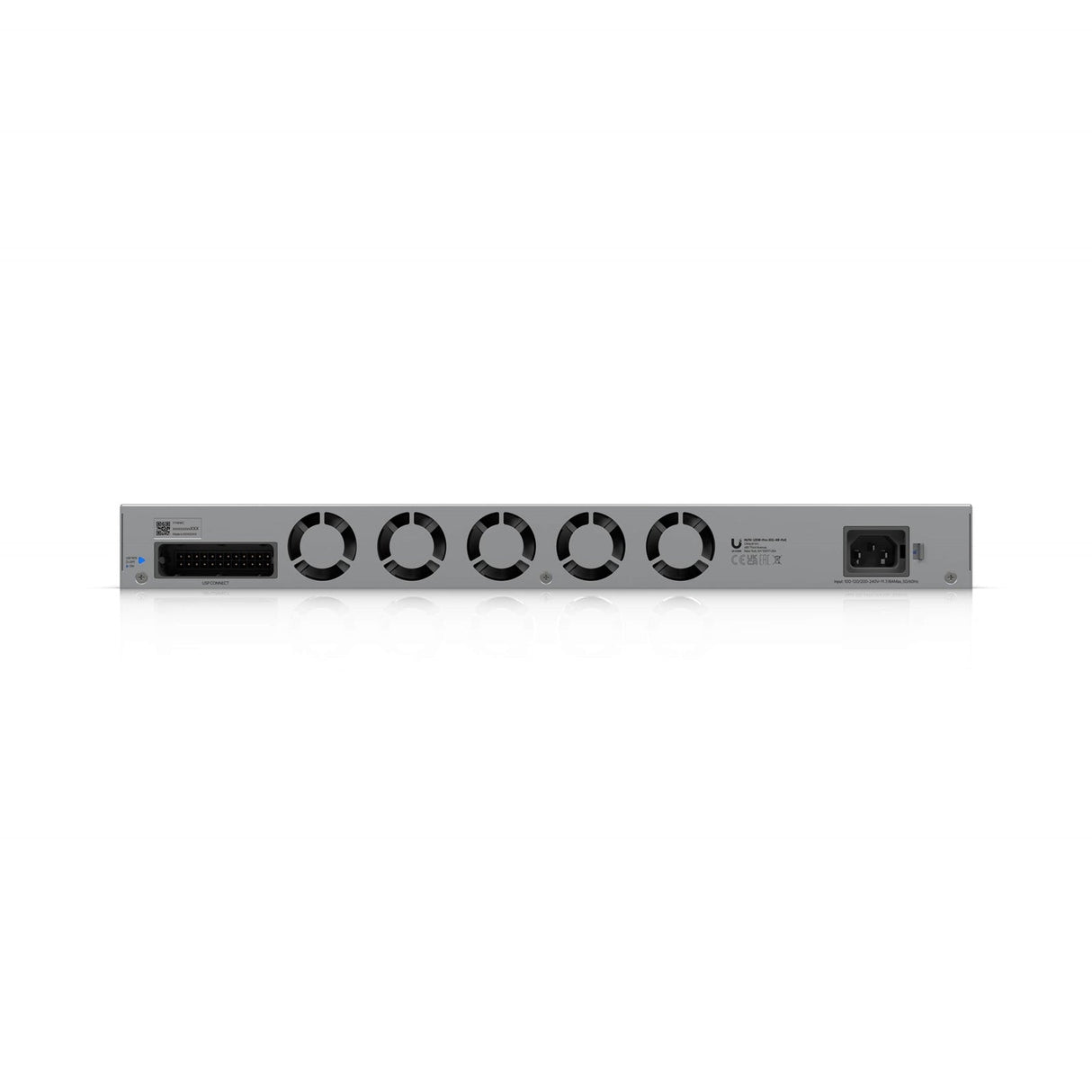 Ubiquiti (USW-Pro-XG-48) Professional-grade, 48-port Layer 3 Etherlighting switch with (32) 10 GbE, (16) 2.5 GbE, and (4) 25G SFP28 ports.