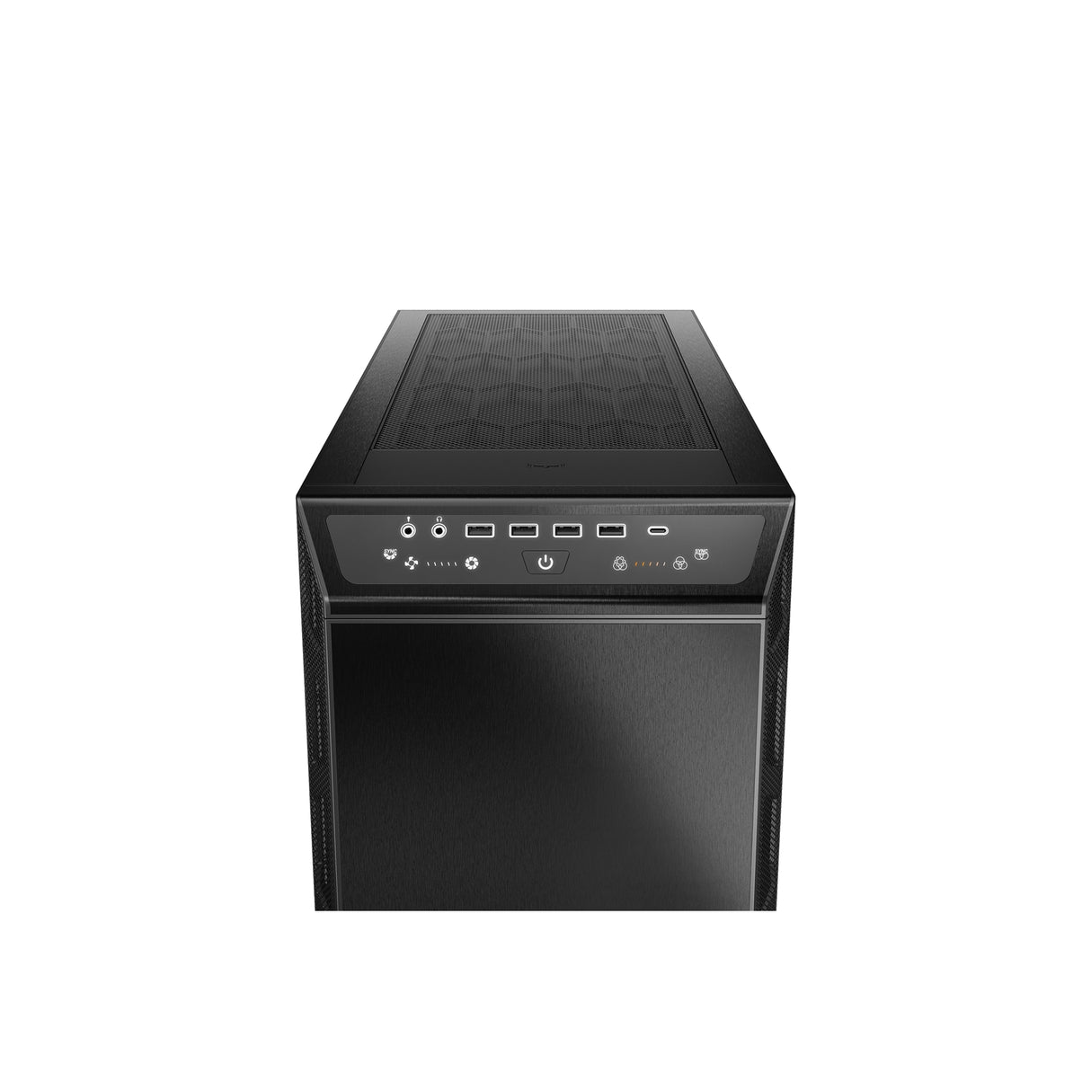 be quiet! Dark Base Pro 901 Full Tower Gaming PC Case, Black, 4x USB 3.2 Type A, Interchangeable Top Cover and Front Panel, Touch Sensitive I/O, 3x Silent WIngs 4 PWM Fans, ARGB Lighting