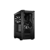 be quiet! Pure Base 501 Airflow Black ATX Mid Tower Case with USB-A, USB-C, 2 x Pure Wings 2 140mm Black PWM Fans, Sleek Front Panel and Airflow Cover