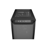 be quiet! Pure Base 501 Airflow Window Black ATX Mid Tower Case with USB-A, USB-C, 2 x Pure Wings 2 140mm Black PWM Fans, Sleek Front Panel and Airflow Cover